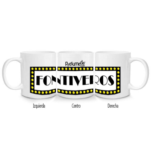 Fontiveros (Ávila). Taza "Broadway".
