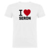 Serón (Almería). Camiseta "I love".