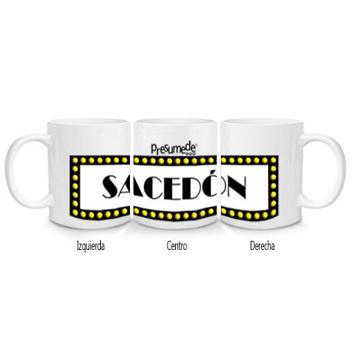 Sacedón (Guadalajara). Taza "Broadway".