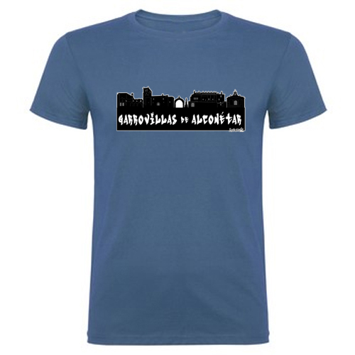 garrovillas-alconetar-caceres-skyline-camiseta-pueblo
