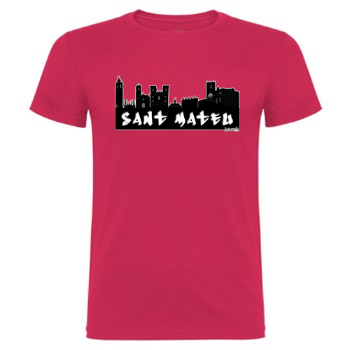 pueblo-sant-mateu-castellon-camiseta-skyline