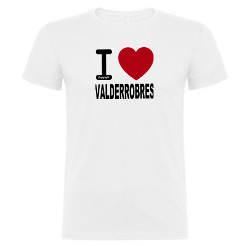 pueblo-valderrobres-teruel-camiseta-love