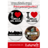 Tubilla del Agua (Burgos). Pack 4 chapas.