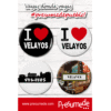 Velayos (Ávila). Pack 4 chapas.