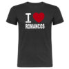 Romancos (Guadalajara). Camiseta "I love".