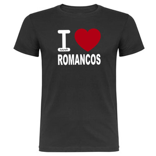 Romancos (Guadalajara). Camiseta "I love".