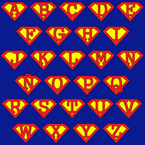 camiseta-superman-letra