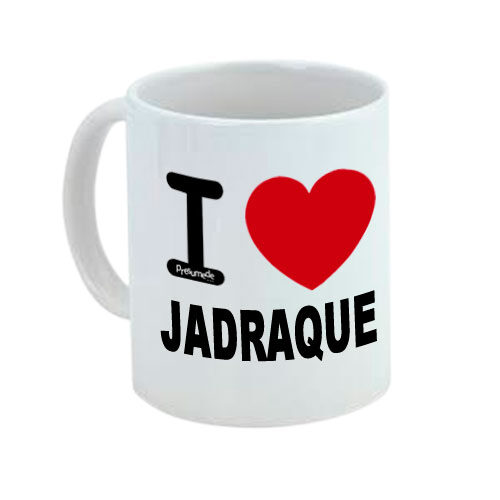 Taza "I love Jadraque (Guadalajara).