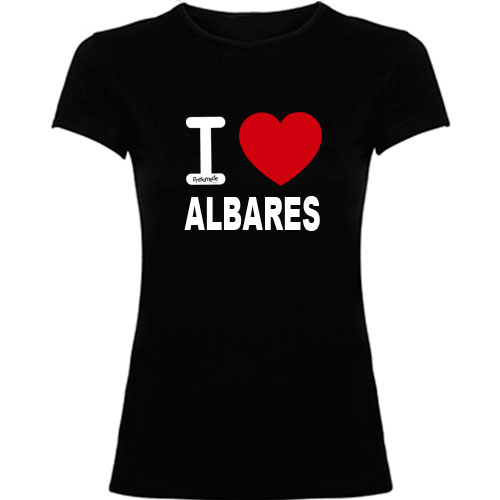 Camisetas I love pueblos de España