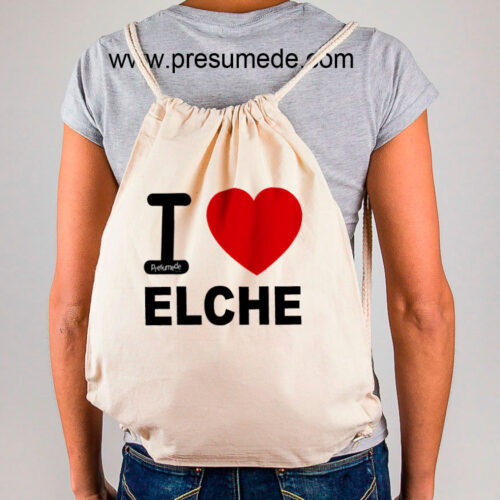 Mochila Elche "I Love"