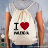 Mochila I Love personalizada