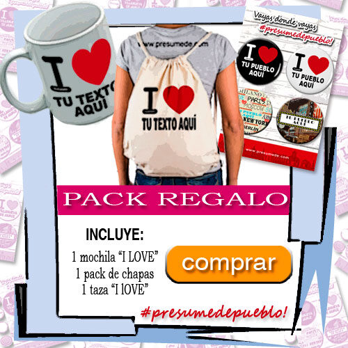 Oferta mochila taza chapas