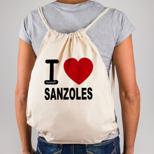 Mochila Sanzoles "I Love"