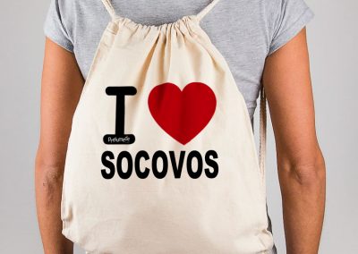 Mochila Socovos "I Love"