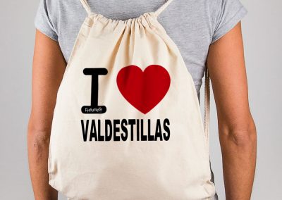 Mochila Valdestillas "I Love"
