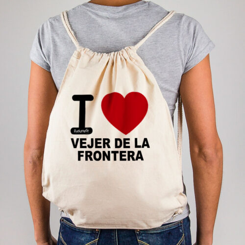 Mochila Vejer de la Frontera "I Love"