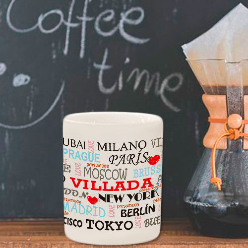 Taza Villada "Ciudades del mundo"