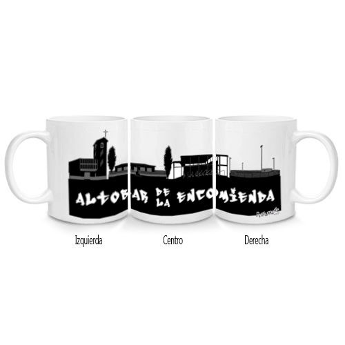 Taza Altobar de la Encomienda. Diseño "Skyline"