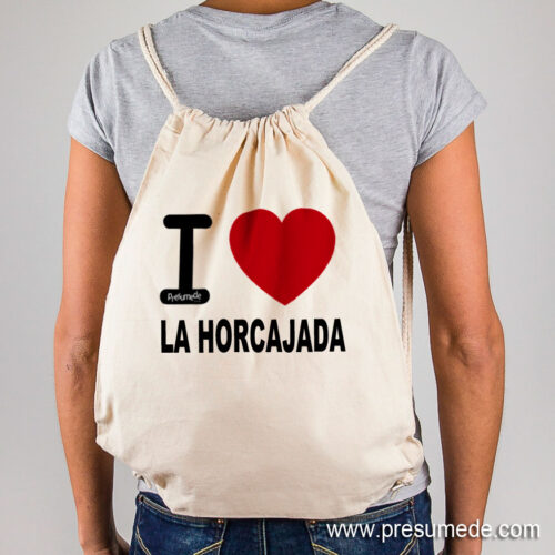 Mochila La Horcajada I Love