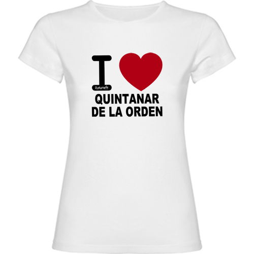 Camiseta I Love Quintanar de la Orden