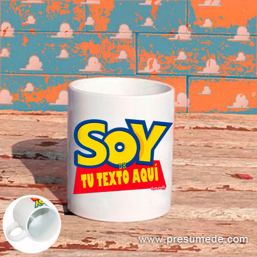 Taza personalizada SOY DE...