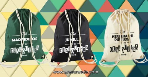 Mochilas de pueblos de España