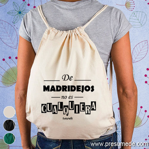 Mochila de Madridejos no es cualquiera