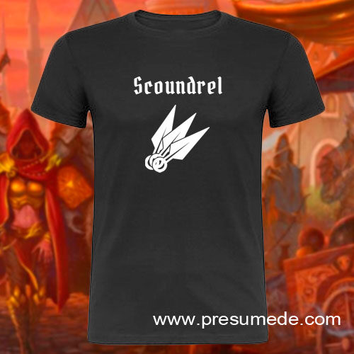 Camiseta Gloomhaven Scoundrel