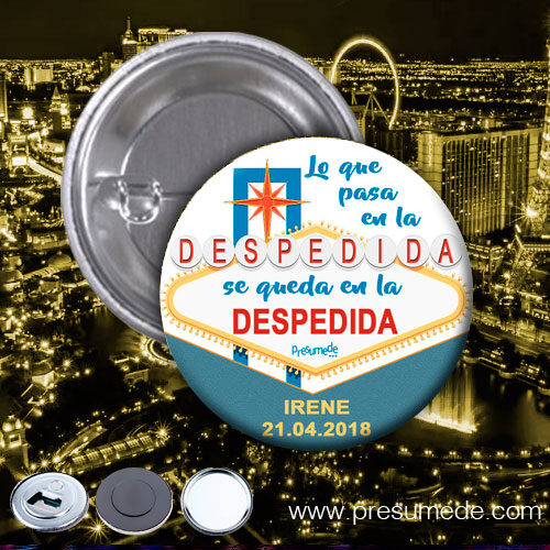 Chapas para despedidas lo que pasa en la despedida