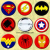 chapas fiesta superheroes