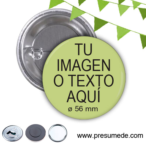 Chapas personalizadas - Camisetismo