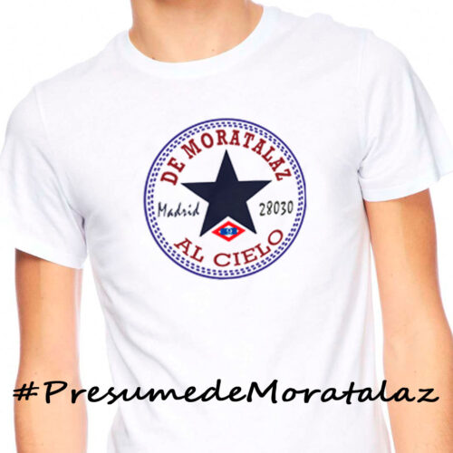 Camiseta de Moratalaz al cielo