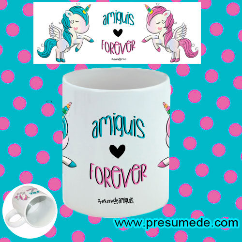 Taza amiguis forever