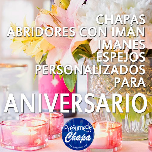 Detalles para aniversario de boda