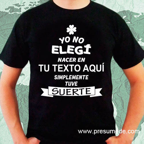 camiseta yo no elegí