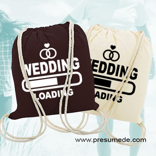 Mochila para boda wedding loading