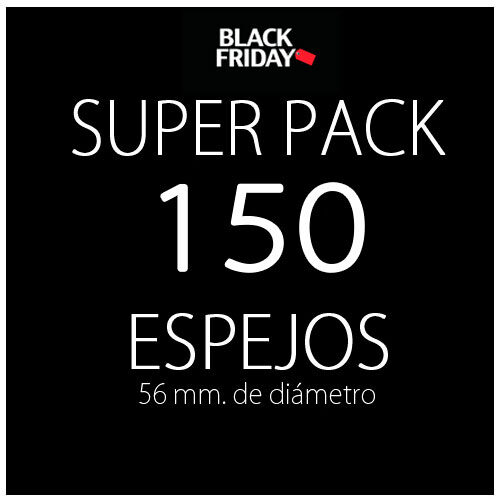 Pack black 150 espejos