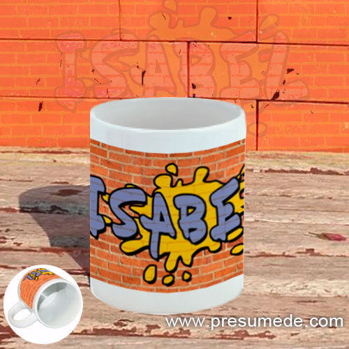 Taza grafitti