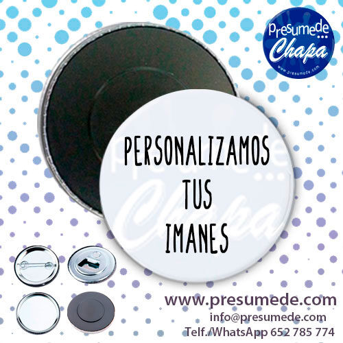 Imanes para boda personalizados