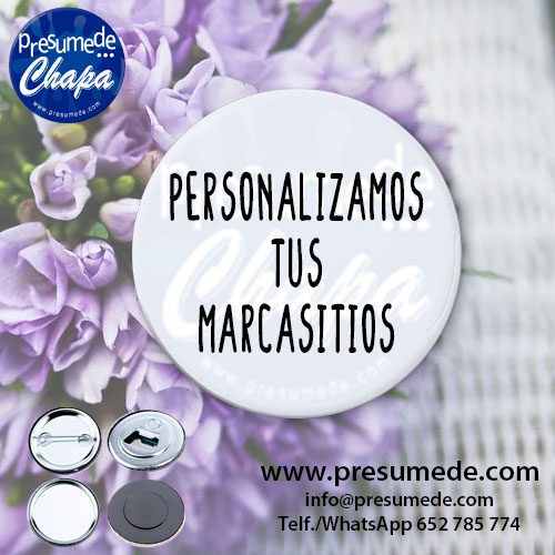 Marcasitios personalizados para boda