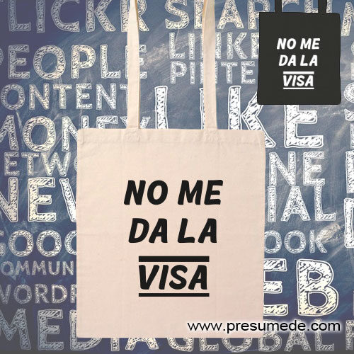 Bolsa de algodón no me da la visa