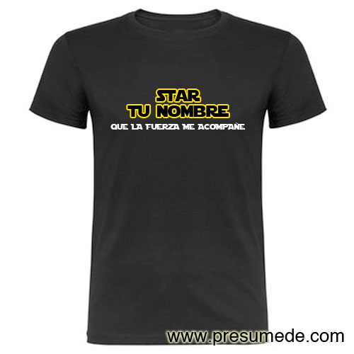 Camiseta personalizada Star