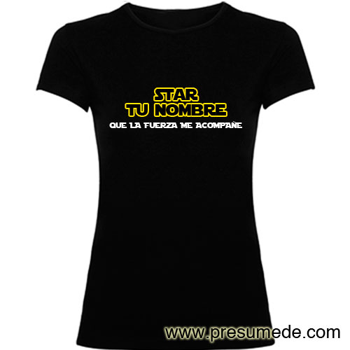 Camiseta personalizada Star