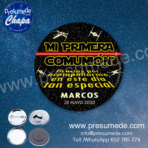 Chapas para comunión star