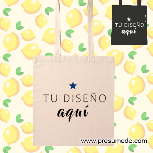 Bolsa de algodón personalizada totebag