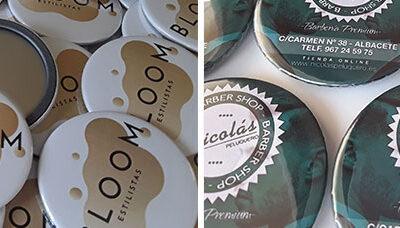 Promociona tu negocio con chapas