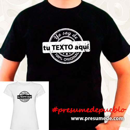 camiseta yo soy de...100% original