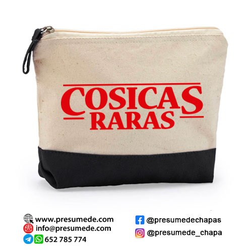 Neceser de algodón cosicas raras