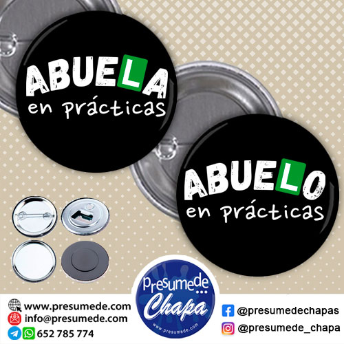 Chapas abuelos en prácticas