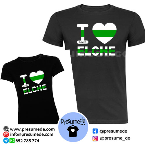 Camiseta I love Elche CF